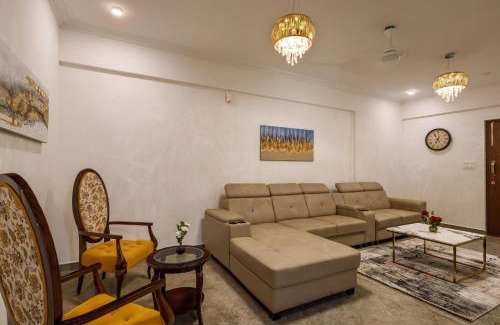 D Costa Layout Apartamento | Avalon Apartment 302 Nr MG Road 3BHK AC