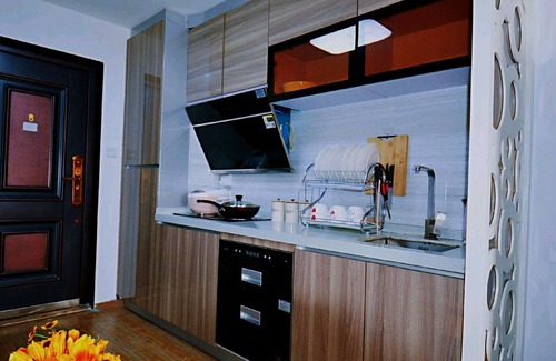 Futian Apartamento | Avatar American Style Large Queen Bed Apartment