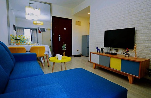 Futian Apartamento | Avatar City Zebra Large Queen Bed & High Rise View