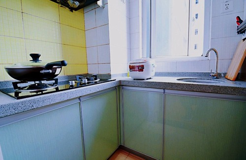 Futian Apartamento | Avatar Gallery Large Queen Bed & High Rise View