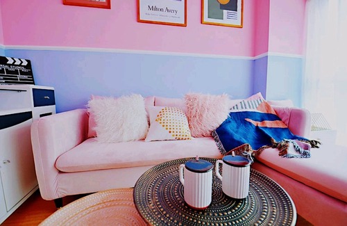 Futian Apartamento | Avatar Gallery Large Queen Bed & High Rise View