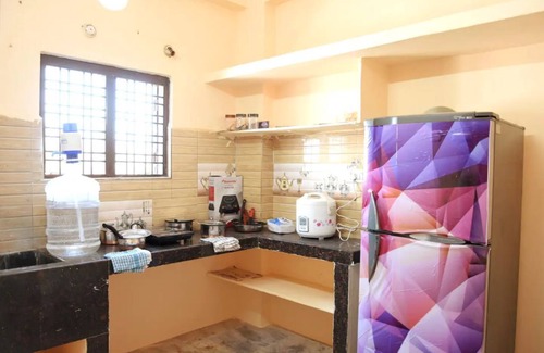Begumpet Apartamento | AVN303-Spacious 2bhk 2bathrooms AC Fully Furnished