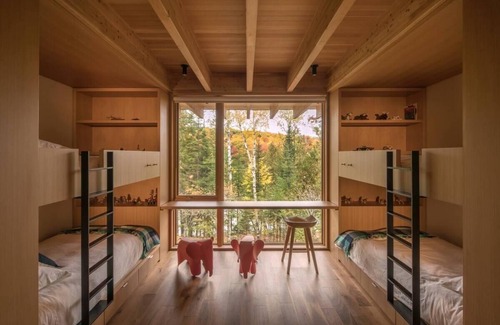 Irondale Cabaña | Award-winning lakeside cabin on 99 acres with private trails