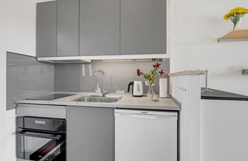 Sandkaas Apartamento | Impresionante apartamento en Allinge.