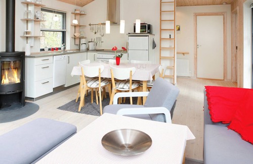 Helberskov Strand Casa | Increíble casa en Hadsund con WiFi