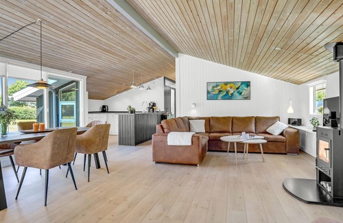 Bratten Strand Casa | Impresionante casa en Jerup con WiFi