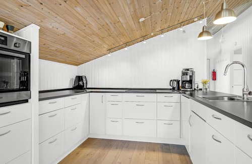 Bratten Strand Casa | Impresionante casa en Jerup con WiFi