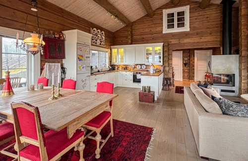 Sjusjoen Casa | Impresionante casa en Sjusjøen con.