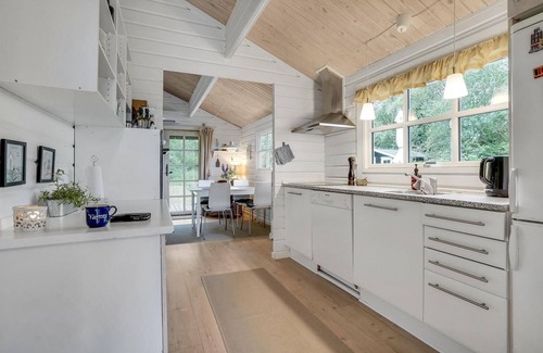 Jerup Casa | Preciosa casa en Strandby con WiFi