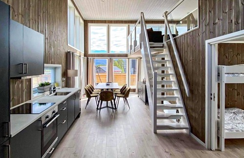 Kviteseid Casa | Casa acogedora en Vrådal con cocina