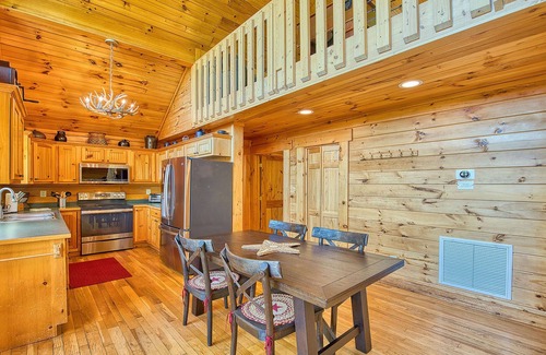 Maggie Valley Cabina | 🏔 Awesome View Cabin – Stunning Views - Hot Tub - Pet Friendly - Game Loft.