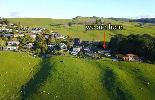 Rotorua Casa | Aww Sheep-Uninterrupted Panoramic View with Spa