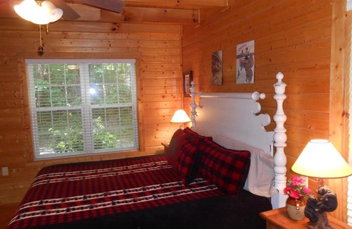Blairsville Casa | Azalea Cabin With Fireplace & Huge Back Porch