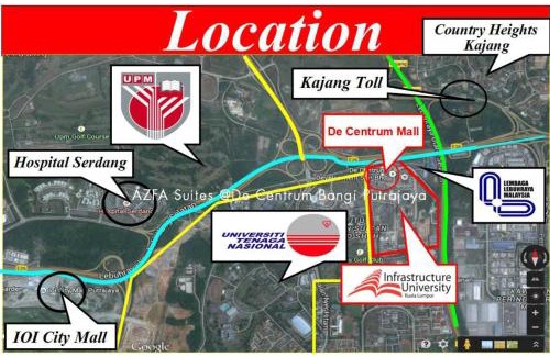 Bandar Baru Bangi Casa | AZFA Suite13 at De Centrum Putrajaya-Bangi