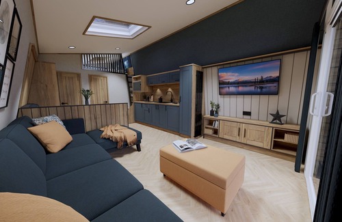 Great Billing Cabina | Azure Horizons Glamping - The Brook Pod GV18