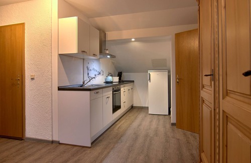 Friedrichsbrunn Apartamento | Böhms Mansarde - Harzblick am Kaminfeuer