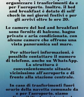 Sant'Eufemia Lamezia Casa | B&B Lamezia Airport