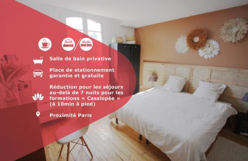 Chatou Cama Y Desayuno | B&B sdb privées à Chatou parking gratuit près de Paris