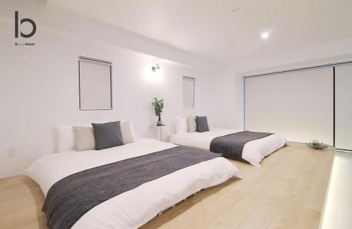 Hiroshima City Centre Apartamento | b hotel Heiwaodori 102 - Beautiful New 1BR Apartment for 6 ppl