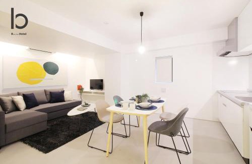 Hiroshima City Centre Apartamento | b hotel Heiwaodori 102 - Beautiful New 1BR Apartment for 6 ppl