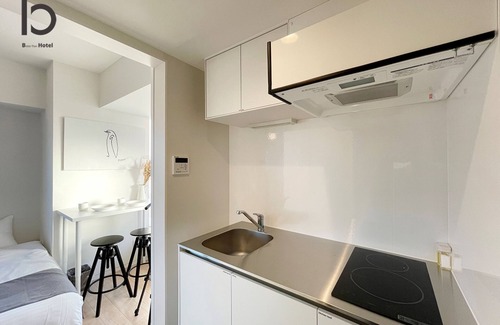 Hiroshima City Centre Apartamento | b hotel Neko Yard