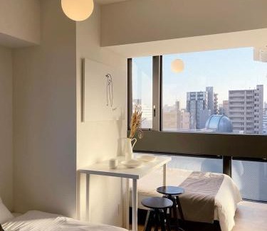 Hiroshima City Centre Apartamento | b hotel Nekoyard - Modern Studio with Great Security Near Peace Park