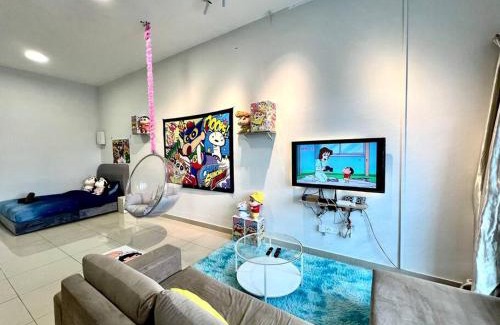 Tebrau Apartamento | B1610 Austin Height Crayon shin chan Home By Stay