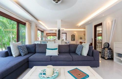 Hua Thanon Villa | Baan Fah Sai 4br Private Pool Near Bang Kao Beach