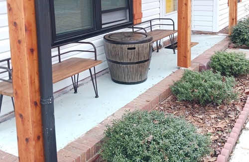 Toddville Road Casa | Backyard Under Construction: Modern Farmhouse 3miles to Uptown