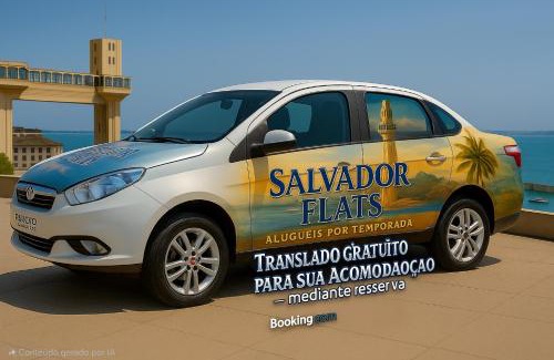 Caminho das Arvores Apartamento | Bahia Astron Mundial Hotel Flats