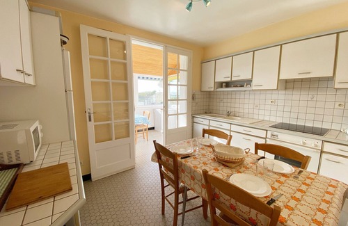 Plouharnel Chalet De Esquí | BAIE COTTAGE - Jardin aperçu baie, Wifi - D189