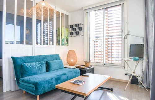 Les Grands Carmes Apartamento | Bail mobilité - Studio cosy avec terrasse et vue