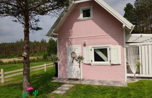 Grzybowo Cabina | Bajkowy domek Villa Rosa na Kaszubach