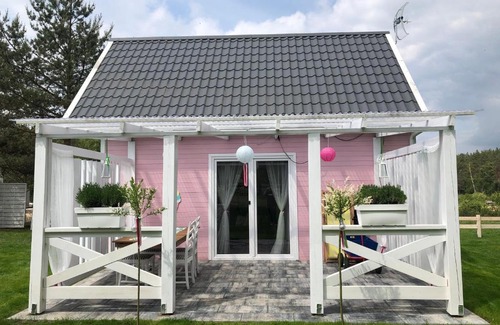 Grzybowo Cabina | Bajkowy domek Villa Rosa na Kaszubach