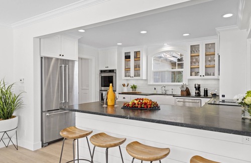 Balboa Island Casa | Balboa Island Bayfront Beach House con muelle privado!