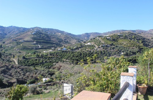 Frigiliana Cabaña | Cortijo Andaluz con piscina privada, jardín, barbacoa, WIFI y parking (5 coches)