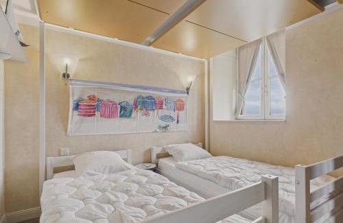 Le Croisic Apartamento | Balcon vue mer accès direct plage et piscine