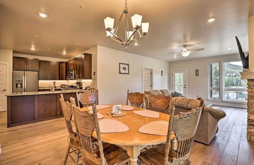 Lakeside Village Condominio | Balcony & Easy Mtn Access: Condo in Keystone!