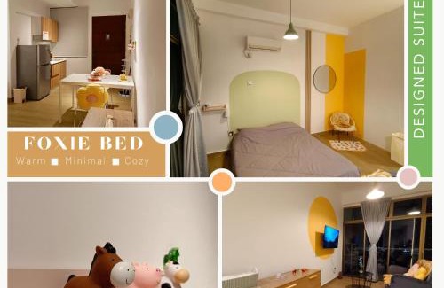 Taman Mount Austin Apartamento | Balcony Suite Palazio Mount Austin by Foxie Bed