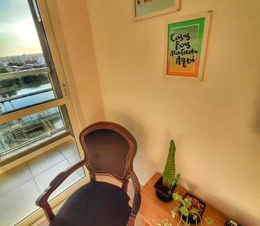 Sao Carlos Apartamento | BALI - PAZ & CONFORTO COM WIFI e VAGA,Máx4 pessoas