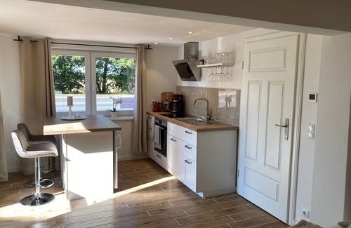 Nienhagen Apartamento | Baltic Sea, 1-room vacation apartment for 2 people in the Baltic Sea resort of Nienhagen, 5 minutes to the beach