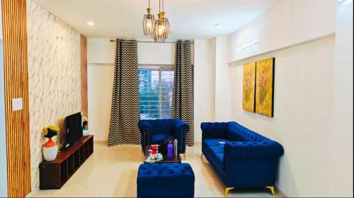 Kharadi Apartamento | Bamboo Stays Pristine 1 bhk in Kharadi