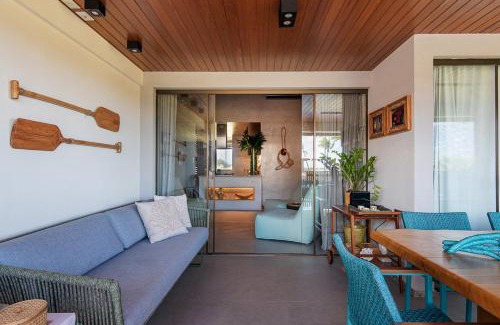Itacimirim Apartamento | Bangalô pé na areia Itacimirim