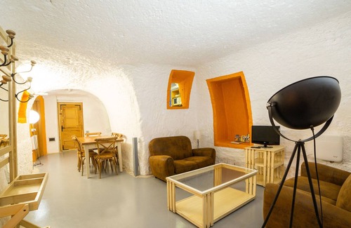 Valtierra Cabaña | Casa Rural Cueva Alimoche 5/6 personas, porche exterior
