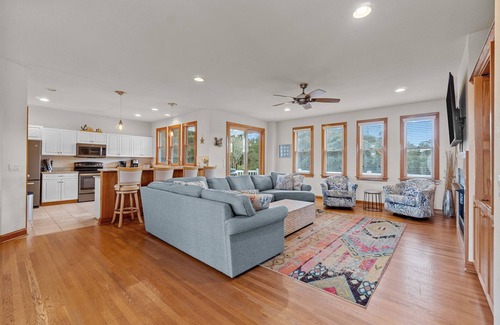 Buck Island Casa | Bare Feet Retreat 4-bed 3.5-bath home in Corolla, pet friendly, hot tub, sleeps 10