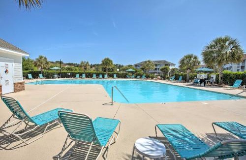 North Myrtle Beach Apartamento | Barefoot Resort Condo with Pools and Balcony!