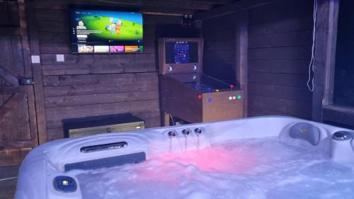 Colne Apartamento | Barn near Colne with Hot Tub