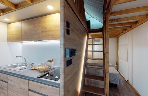 Scardovari Apartamento | Barricata Holiday Village Safari Loft für 6 Personen