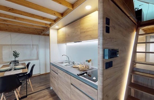 Scardovari Apartamento | Barricata Holiday Village Safari Loft für 6 Personen