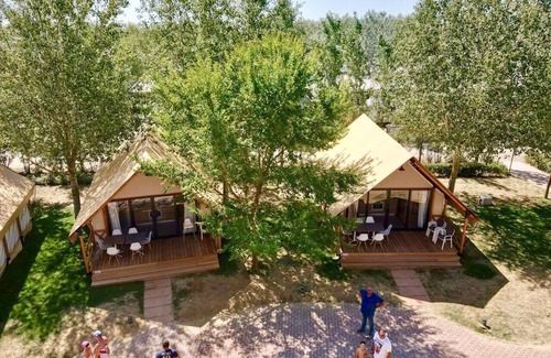 Scardovari Apartamento | Barricata Holiday Village Safari Loft für 6 Personen
